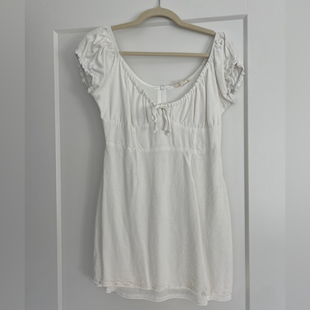LA hearts white dress - medium